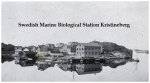 The Royal Swedish Marine Zoological Station  (Kristineberg) in 1909