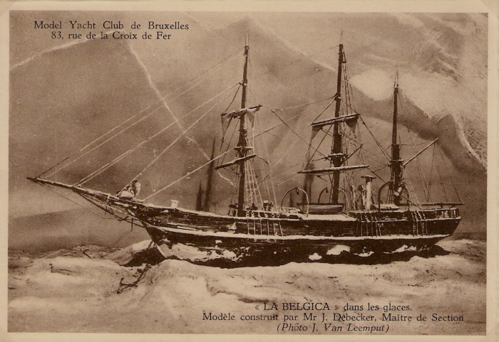 scheepsmodel Belgica scheepsmodel Belgica