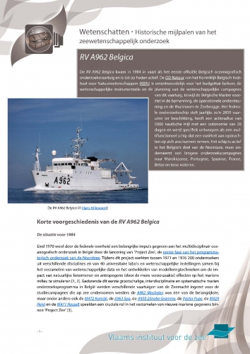 RV A962 Belgica – Historische mijlpalen van het zeewetenschappelijk onderzoek RV A962 Belgica – Historische mijlpalen van het zeewetenschappelijk onderzoek