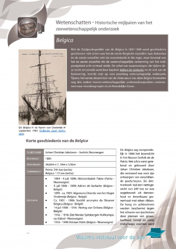 Het poolschip Belgica - Historische mijlpalen van het zeewetenschappelijk onderzoek Het poolschip Belgica - Historische mijlpalen van het zeewetenschappelijk onderzoek