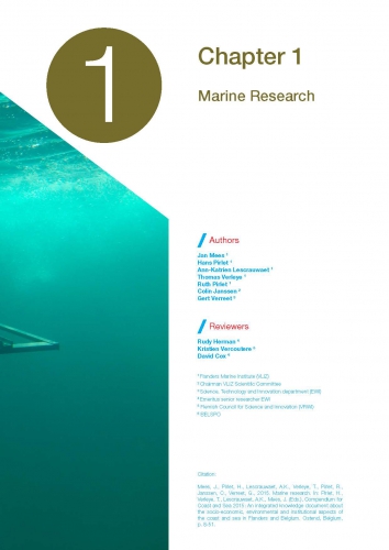 Marine research Marine research