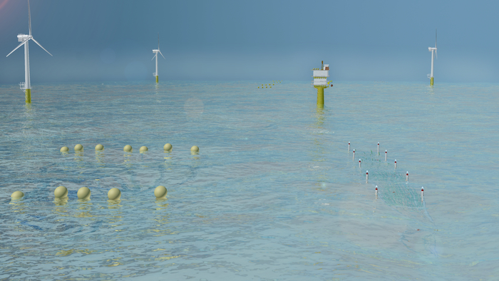 Simulation for the North Sea study site