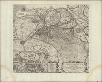Caerte van t'Vrye sijnde een gedeelte en lidt van Vlaenderen waer in vertoont wert de tegenwoordige ghelegentheijt van de stadt Sluys Cadsand en de doorgesteken polders met grooten vlijt gecorrigeert en verbetert (1622)