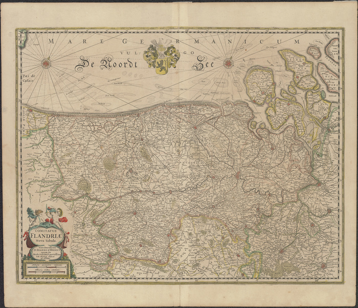 Comitatus Flandriae nova tabula (1639-1649)