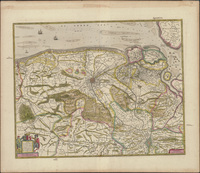 Pars Flandriae orientalis; Franconatum, insulam Cadsant etc. Civitatesque Gandavum,Brugas, Slusam, Oostendam aliasque continens (1639-1649)