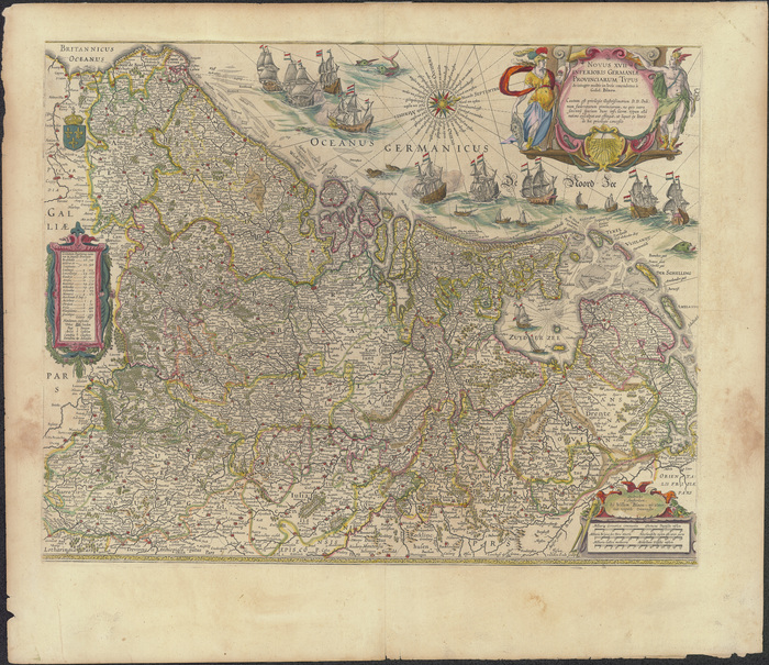 Novus XVII Inferioris Germaniae Provinciarum Typus de integro multis in locis emendatus (1635)