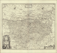 The English Atlas Volume IV. Containing the descroption of the Seventeen Provinces of the Low-Countries, or Netherlands236 :	Flandria nova descriptio  (1682)