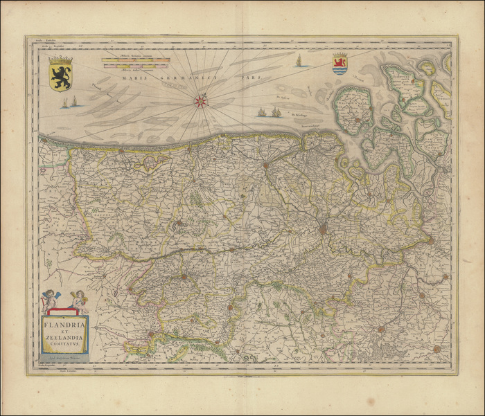 Novus Atlas [1/2], das ist Weltbeschreibung...Ersten Theils ander Stuck15 :	Flandria et Zeelandia comitatus (1647)