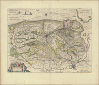 Novus Atlas [1/2], das ist Weltbeschreibung...Ersten Theils ander Stuck16 :	Flandriae Teutonicae pars orientalior (1647)