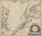 De Groote Nieuwe Vermeerderde Zee-atlas ofte Water-werelt.Pas Caerte van Texel tot aende Hoofden Begrypende in sich de Zee-custen van Vries-land, Holland, Zeeland, Flaenderen; ende Oost-cust van Engeland, author: van Keulen, Johannes
