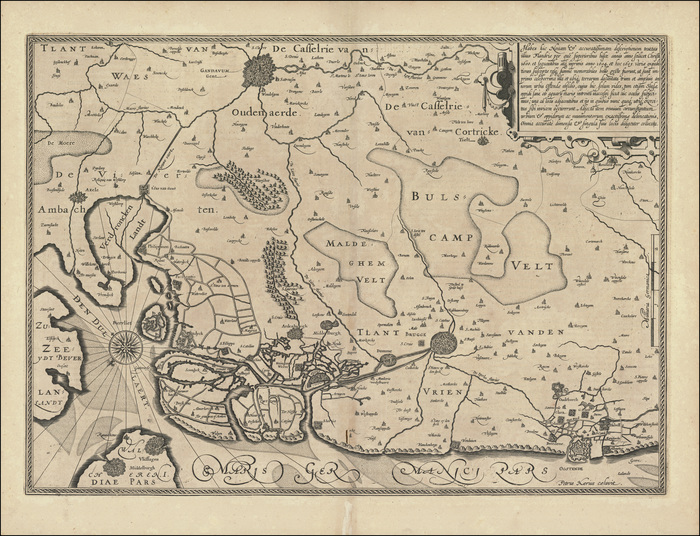 Germania Inferior id est, XVII Provinciarum ejus novae et exactae Tabulae Geographicae, cum Luculentis Singularum descriptionibus additis � Petro MontanoZwin