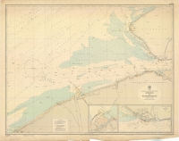 Nordsee Belgische und Niederländische Küste Mündung der Westerschelde (1960)