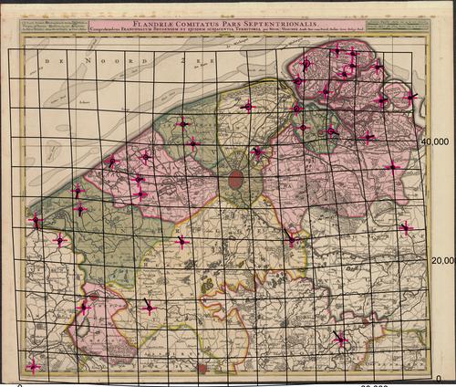 Flandriae comitatus pars septentrionalis (1660)