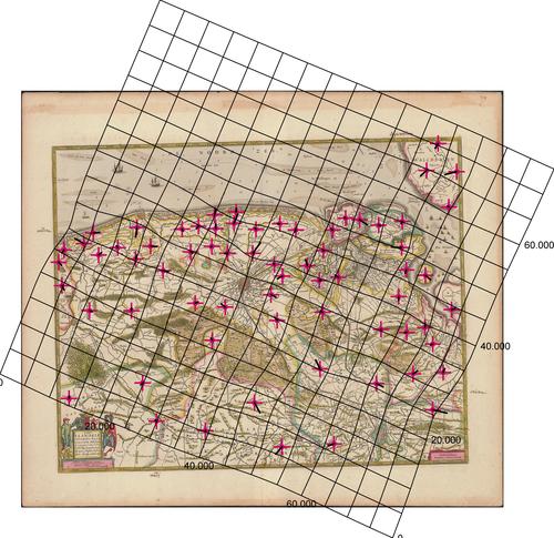 Pars Flandriae orientalis; Franconatum, insulam Cadsant etc. Civitatesque Gandavum,Brugas, Slusam, Oostendam aliasque continens (1639-1649)