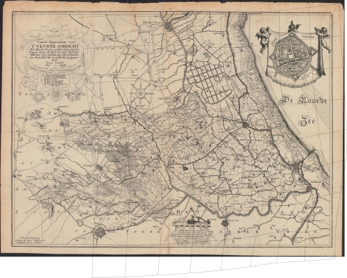 Caerte figurative van t' Veurne Ambacht (1648)