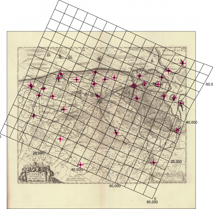 The English Atlas Volume IV. Containing the descroption of the Seventeen Provinces of the Low-Countries, or Netherlands241 :	Flandriae Teutonicae pars orientalior  (1682)