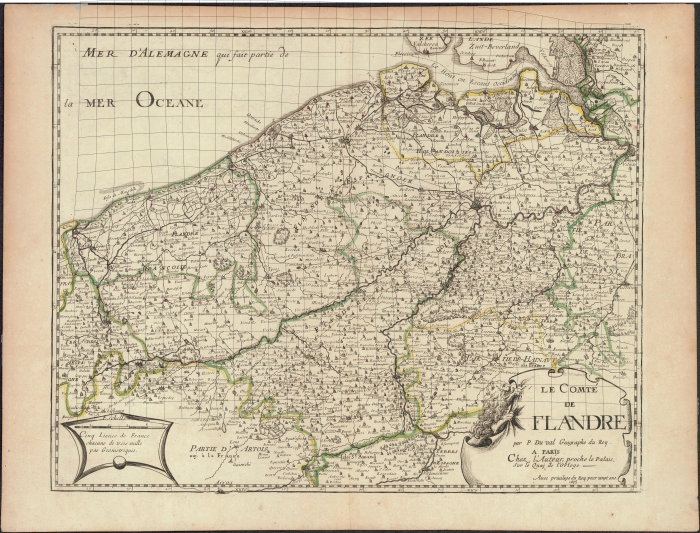 Le comté de Flandre (1675)