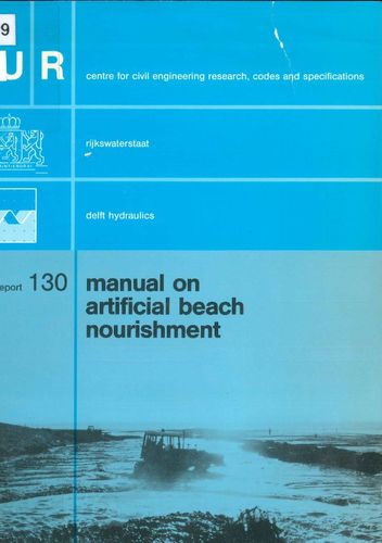 Manual on artificial beach nourishment