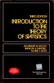 Introduction to the theory of statistics