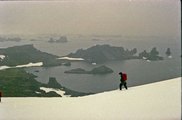 foggy day at the Drake-Strait, author: Martin Rauschert