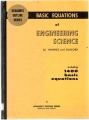 Basic equations of engineering science