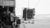 Preparing to lower the CTD, author: Chris German, Woods Hole Oceanographic Institution