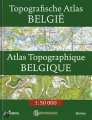 Topografische kaartenmap België 1:50 000