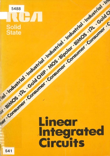 RCA Linear Integrated Circuits