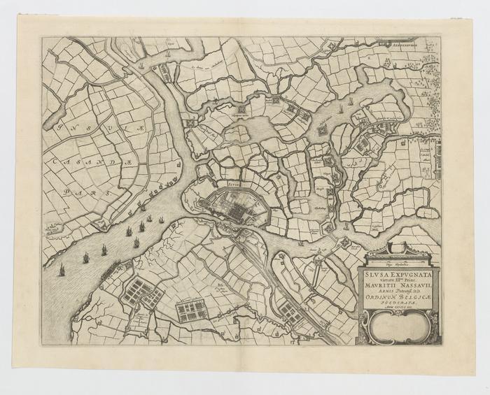 Slusa expugnata virtute Illustrissimi princ. Mauritii Nassauii... anno 1604