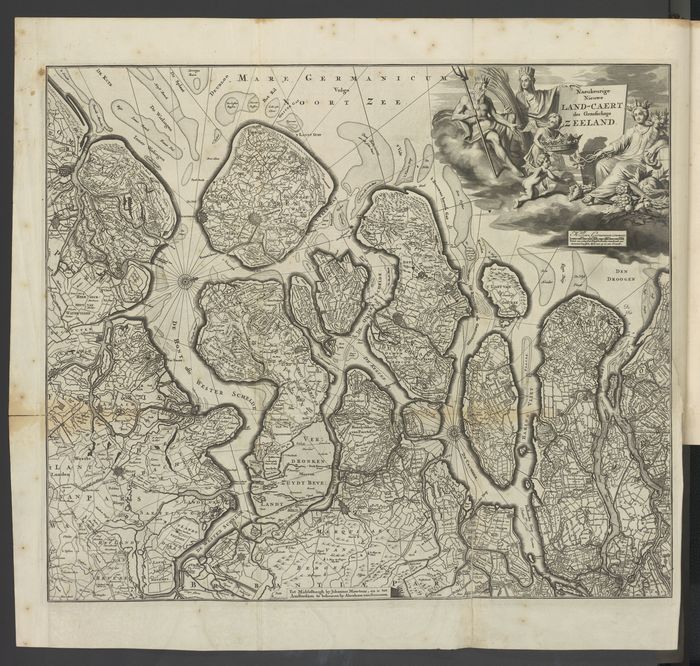 Naeukeurige nieuwe land-caert des graefschaps Zeeland