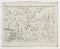 Carte topographique de la Belgique, dressée sous la direction de Ph.Vander Maelen, fondateur de l'établissement géographique de Bruwelles, à l'échelle de 1 à 20.000, en 250 feuilles. - Anvers
