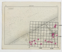 Carte topographique de la Belgique, dressée sous la direction de Ph.Vander Maelen, fondateur de l'établissement géographique de Bruwelles, à l'échelle de 1 à 20.000, en 250 feuilles. - Nieuport