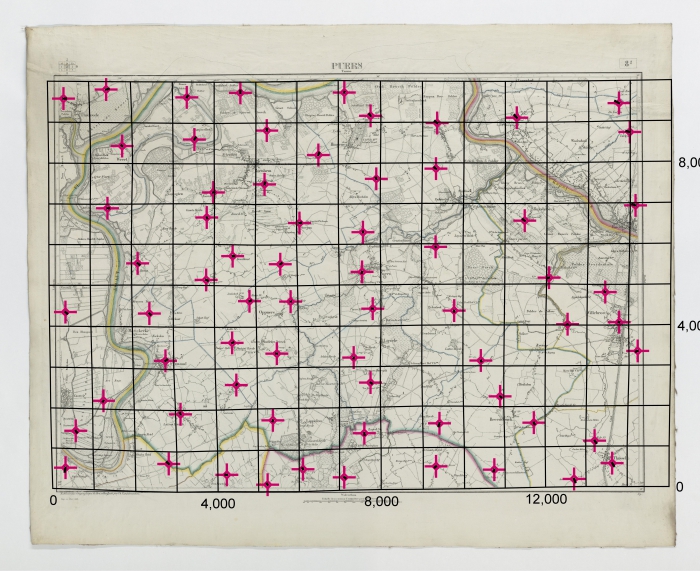 Carte topographique de la Belgique, dress�e sous la direction de Ph.Vander Maelen, fondateur de l'�tablissement g�ographique de Bruwelles, � l'�chelle de 1 � 20.000, en 250 feuilles. - Puers