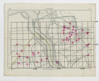 Carte topographique de la Belgique, dress sous la direction de Ph.Vander Maelen, fondateur de l'ablissement ggraphique de Bruwelles, l'helle de 1 20.000, en 250 feuilles. - Santvliet