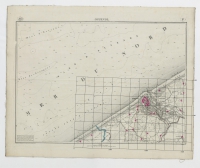 Carte topographique de la Belgique, dressée sous la direction de Ph.Vander Maelen, fondateur de l'établissement géographique de Bruwelles, à l'échelle de 1 à 20.000, en 250 feuilles. - Ostende