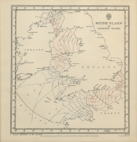 Atlas of tides and tidal streams - British Islands and adjacent waters. 1 hour before H.W. Dover