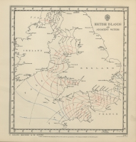 Atlas of tides and tidal streams - British Islands and adjacent waters. 3 hours before H.W. Dover