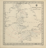Atlas of tides and tidal streams - British Islands and adjacent waters. 3 hours after H.W. Dover