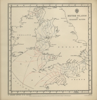 Atlas of tides and tidal streams - British Islands and adjacent waters. 5 hours after H.W. Dover