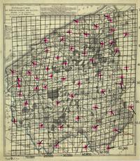 Nouvelle carte du département de la Lys divisée en 39 cantons.  Kaart Leiedepartement.