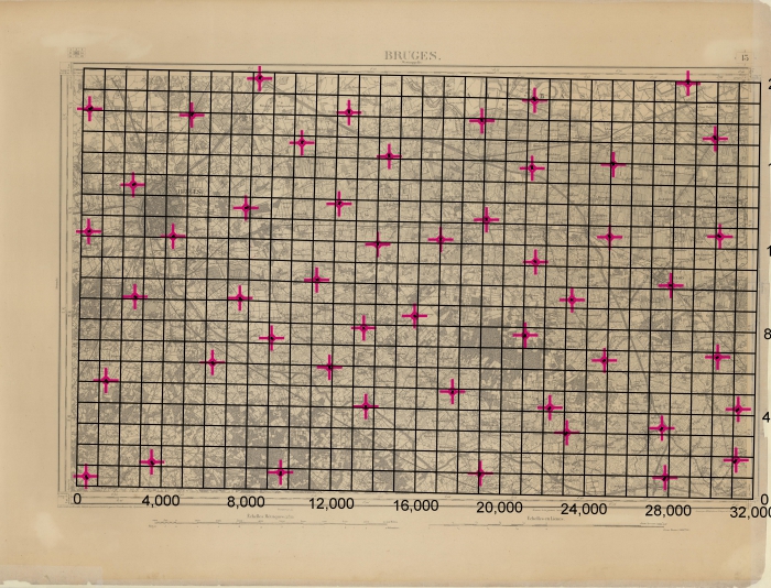 Cartes topographiques et militaires de la Belgique - Bruges