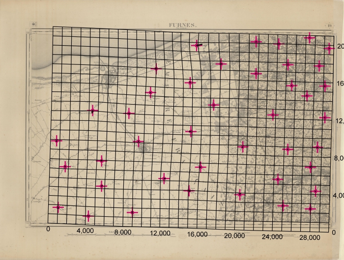 Cartes topographiques et militaires de la Belgique - Furnes