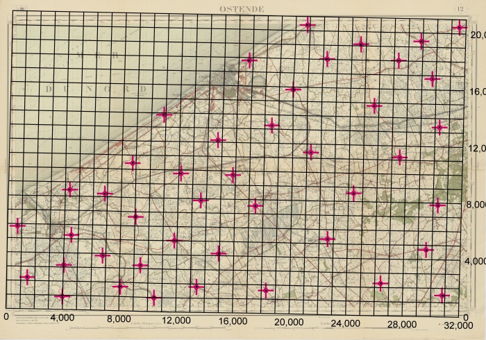 Stafkaart van Ostende (Oostende), 12.