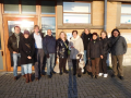 WoRMS/LifeWatch Ascidiacea editor workshop at InnovOcean site, Oostende, Belgium (2017.02.15-17). From left to right: Wim Decock and Stefanie Dekeyzer of the WoRMS data management team (VLIZ); the 8 ascidian editors Arjan Gittenberger (Naturalis Biodiversity Center), Xavier Turon (CEAB), Billie Swalla (University of Washington), Françoise Monniot (MNHN), Noa Shenkar (Tel-Aviv University), Rosana Moreira da Rocha (Universidade Federal do Paraná), Gretchen Lambert (University of Washington) and Marc Rius (NOC).