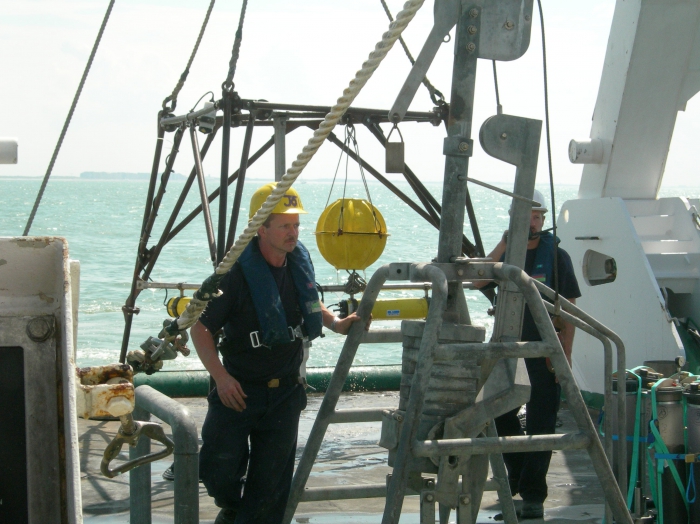 Rear deck of the Belgica