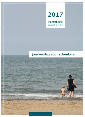 VLIZ Jaarverslag voor schenkers 2017 VLIZ Jaarverslag voor schenkers 2017