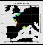 Temporal trend of algal toxicity along the French coast