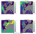 Distribution of fish living modes in European seas