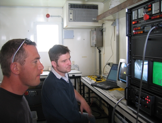 First images from ROV