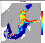 Temporal trend of invasive species Marenzelleria in the Baltic Sea